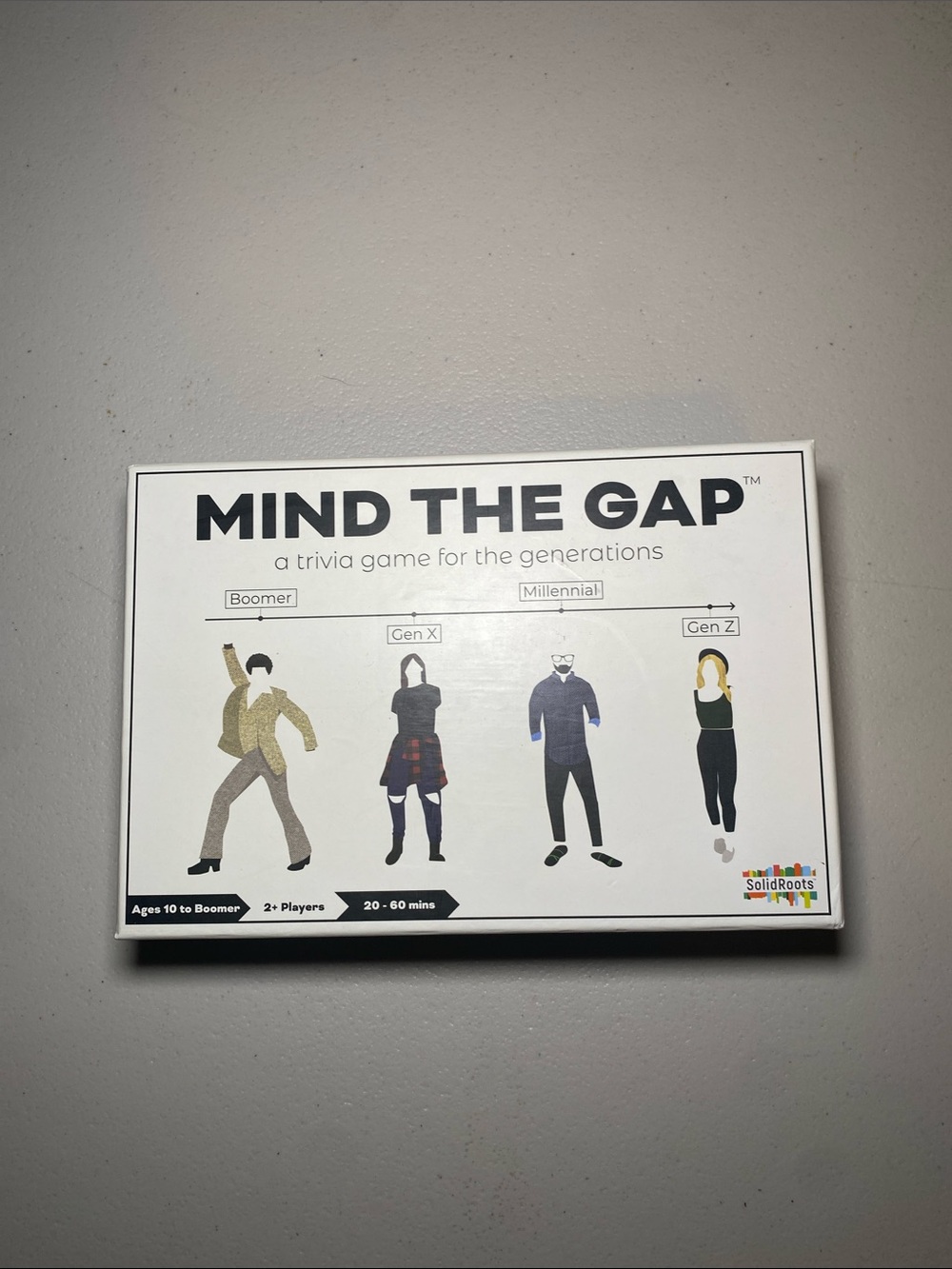 Mind The Gap Trivia Game - White Box